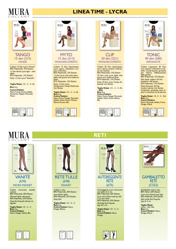 Mura Collant Mura-collant-basic-2011-6  Basic 2011 | Pantyhose Library